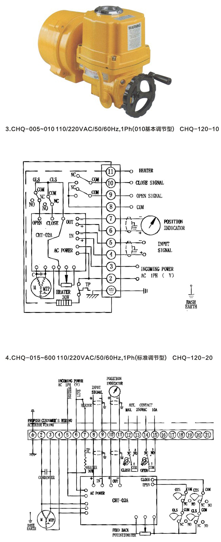 防爆阀门电动执行器